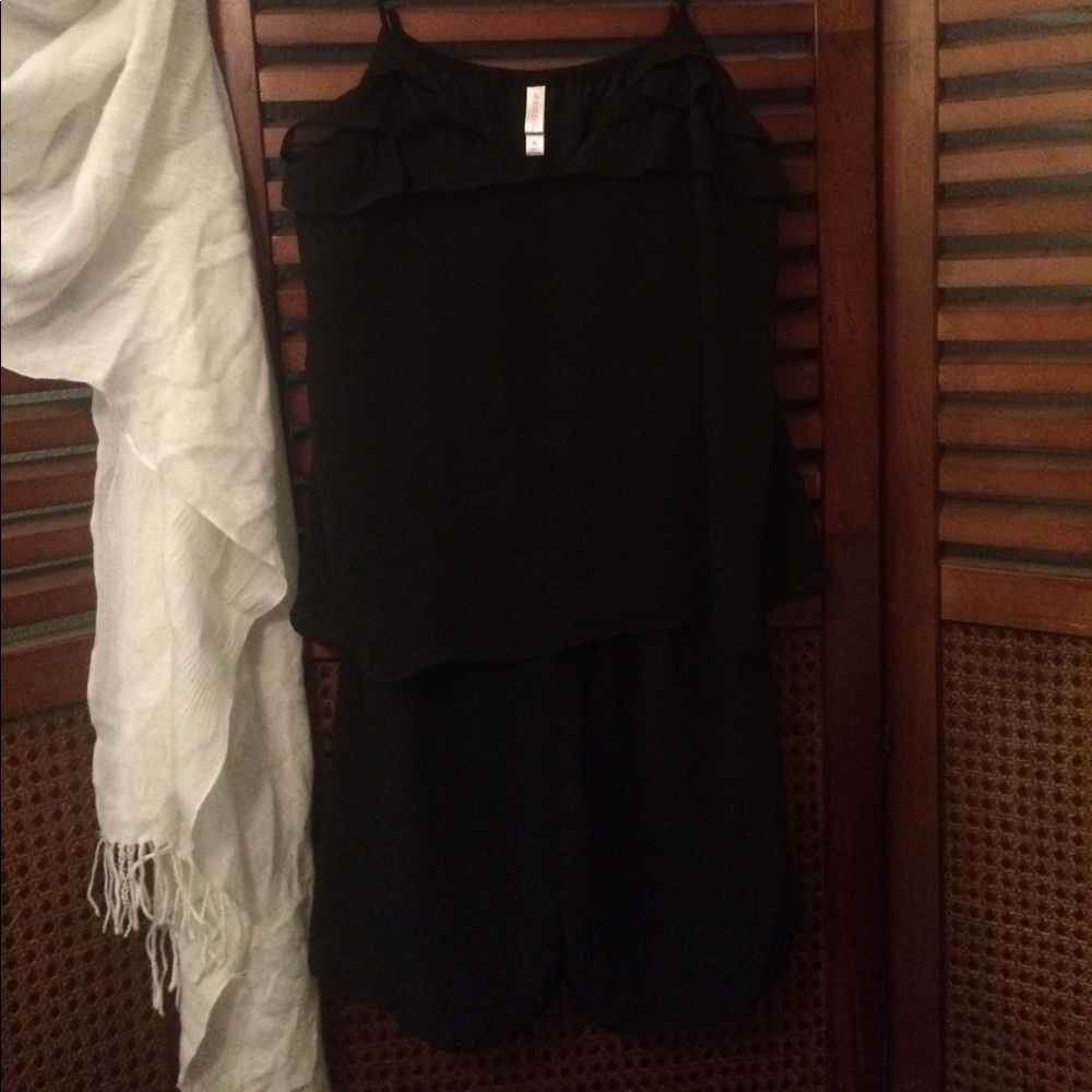 xhilaration Black Romper XL